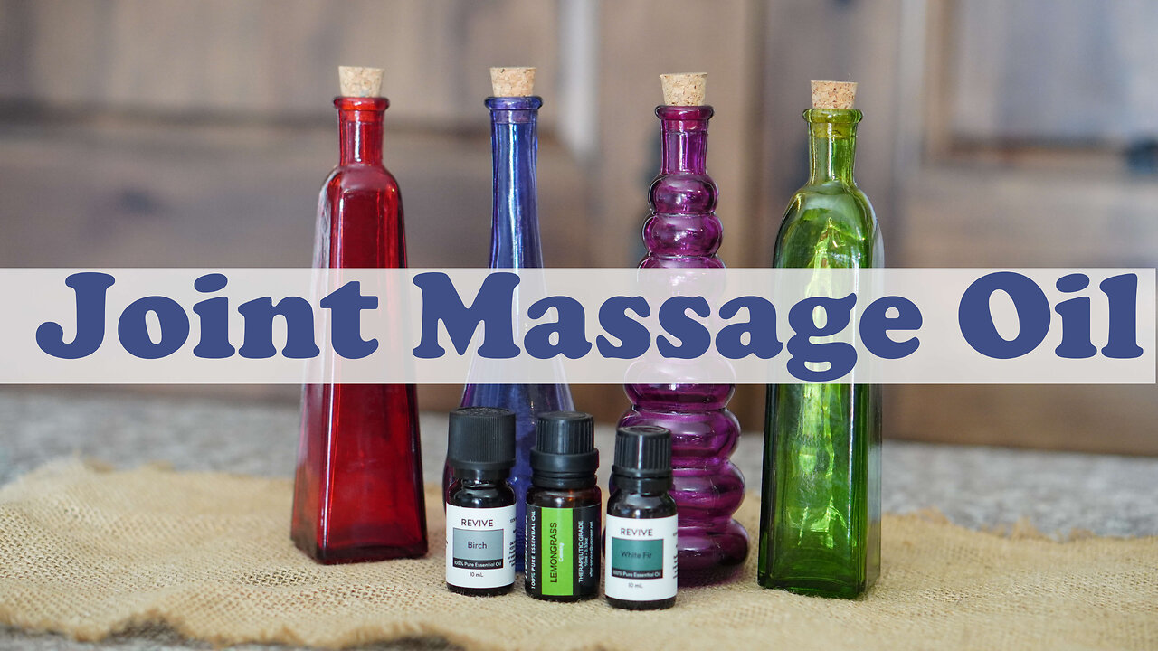 How to Make Massage Oil for Joints