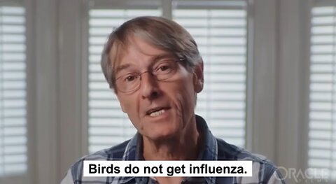 Birds cannot get influenza - Dr. Mike Yeadon (former Pfizer vice president) speaks out