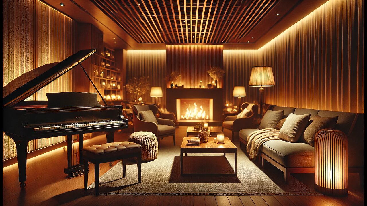 Relaxing Jazz Lounge: Evening Calm 🎷🌙