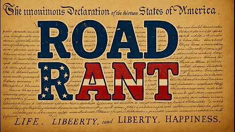 Road Rant - To Save or Not To Save | Reconciliation of America