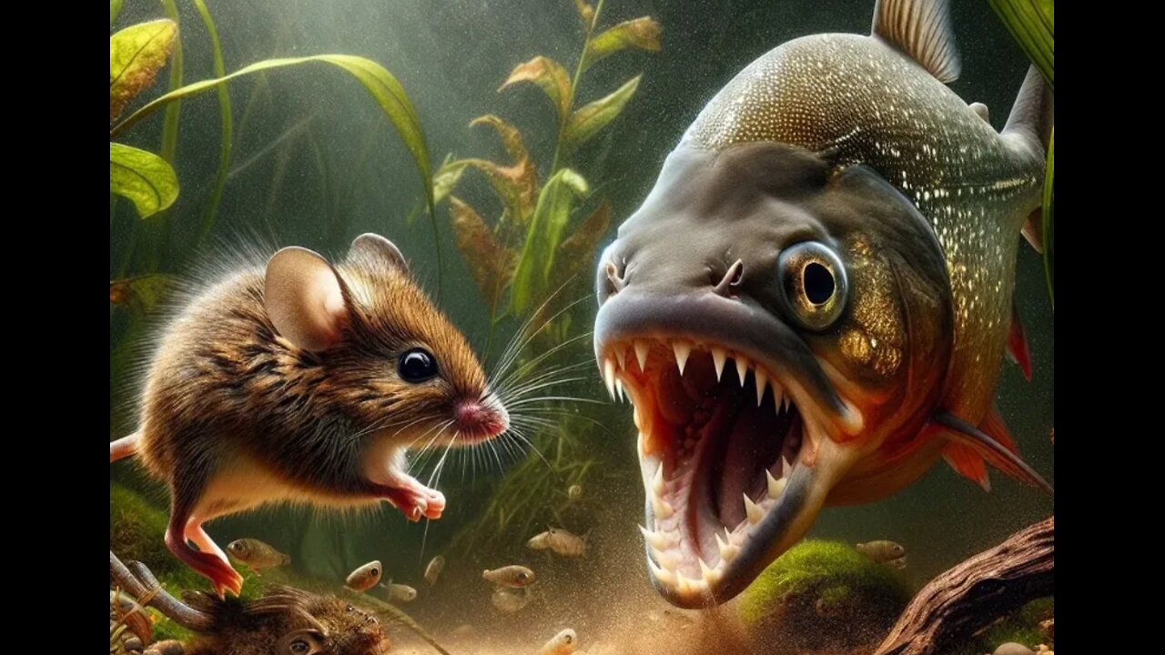 Mouse Killing my Piranha..?