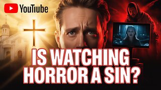 😱 IS WATCHING HORROR A SIN? (A Christian's Honest Answer) #ChristianHorror #BibleTruth #Jesus #God