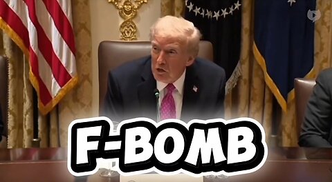 Trump drops the F-bomb