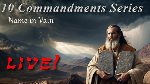 Is the Third Commandment Just About Profanity? God Honest Truth Live Stream 05/23/2025