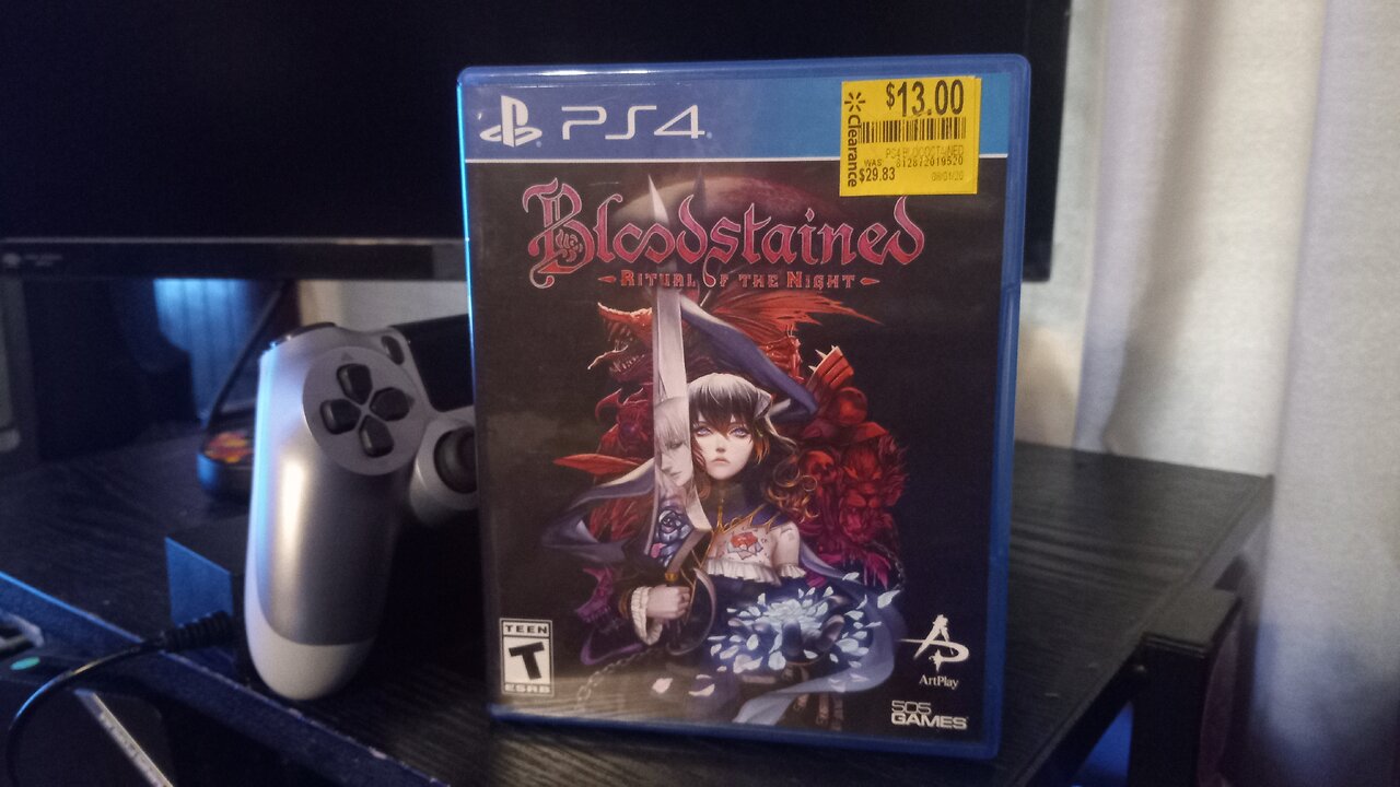 Bloodstained: Ritual of the Night (Sony PlayStation 4) - Leveling up gameplay #1