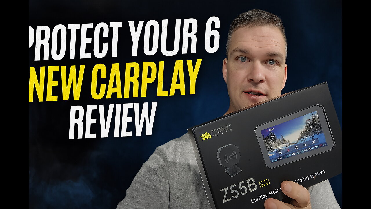 Protect Your 6: New Motorcycle CarPlay Dashcam with TPMS and Radar!! Review