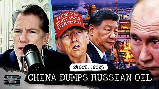DISASTER FOR PUTIN: China Halts Russian Oil Purchases After Trump Sanctions Bite