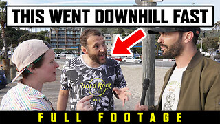 Anti-ICE Activists RAGE QUIT After I Call Them Out