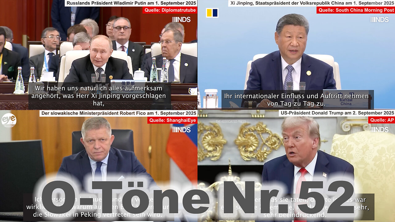 „Wir alle sollten äußerst besorgt sein“ – O-Töne zu internationalen Terminen in China | NDS