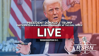 LIVE: President Trump Participates in a Bill Signing Ceremony at the Oval Office - 12/12/25