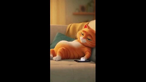 Lazy housecat orders DoorDash