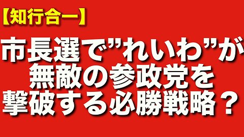 【徹底解析】れいわの市長選戦略とは？組織動員・票掘り起こし・対抗勢力対策の全貌