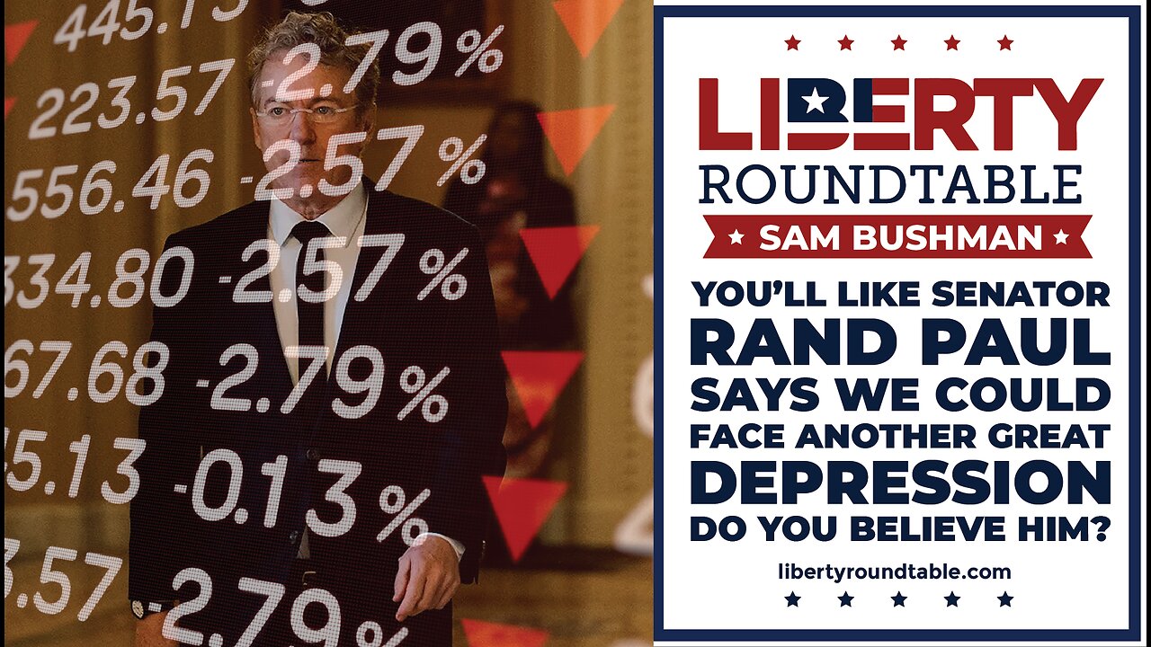 Senator Rand Paul Says We Could Face Another Great Depression — Do You Believe Him?