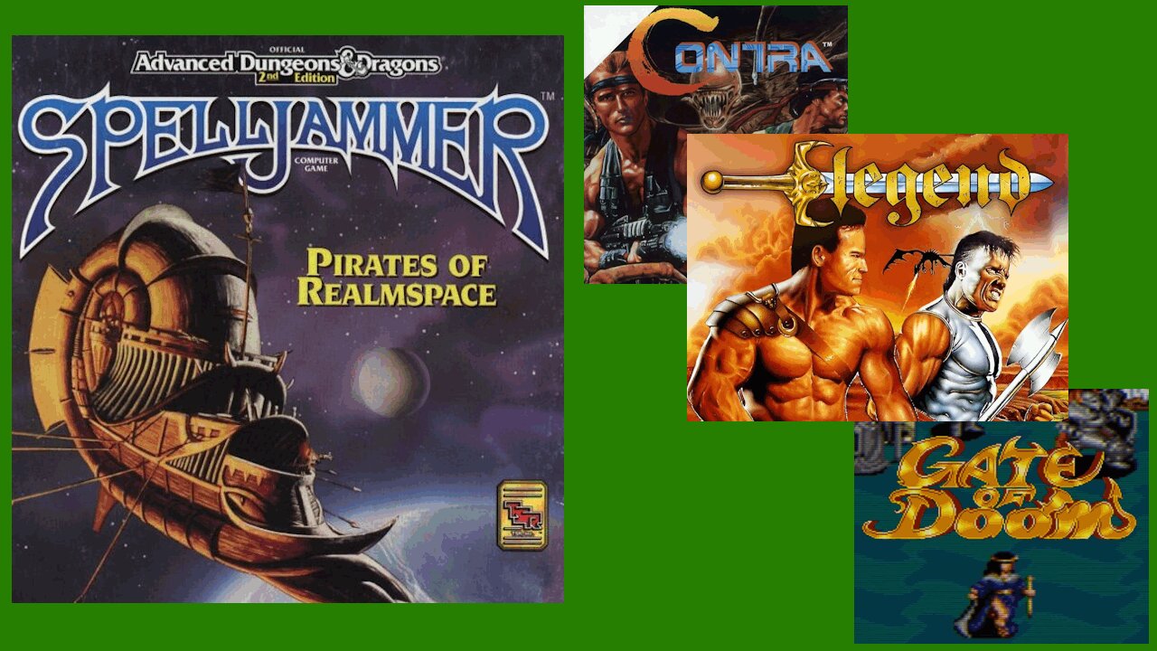 (0007) Spelljammer: Pirates of Realmspace (2nd glitched attempt) || Some Arcade Games