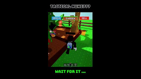 🚨🎮 Roblox Grow a Garden: Tactical Nuke???