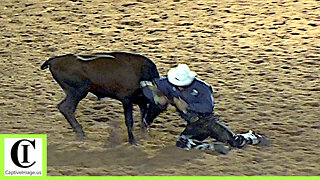 Steer Wrestling - 69th Okmulgee Roy LeBlanc Invitational Rodeo 2024 | Friday