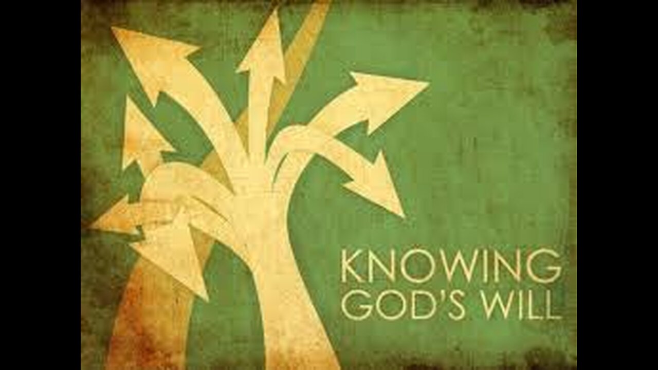 Knowing God's Will