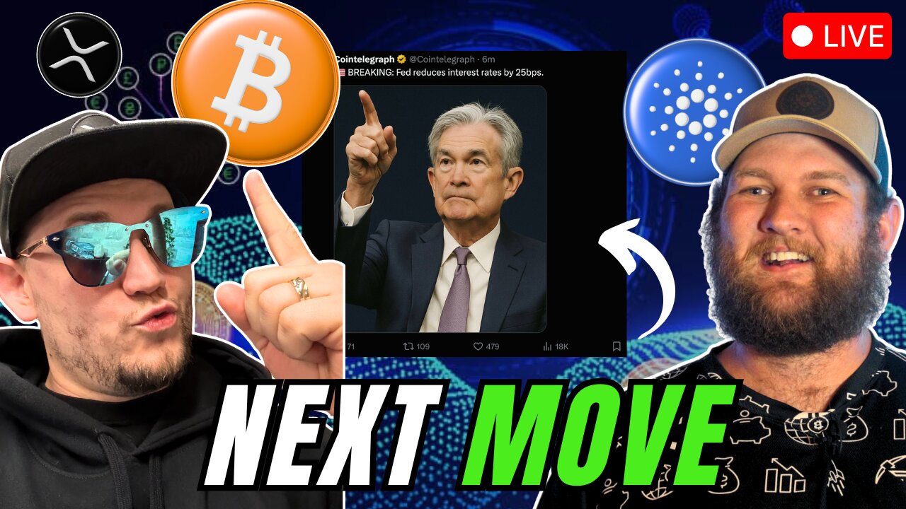 FOMC Meeting Jerome Powell Live! BItcoin & Crypto Pump
