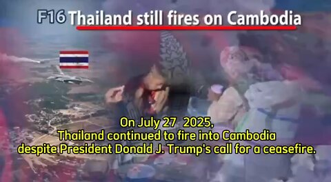 🕊 Please Stop the Shelling on Cambodian Civilians 🙏🇰🇭