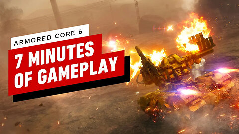 Armored Core 6 - 7 Minutes of Gameplay - Strider Boss Fight