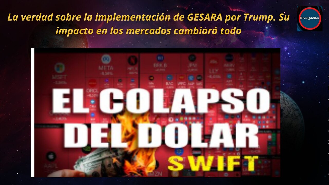 La verdad sobre la implementación de GESARA por Trump. Su impacto en los mercados cambiará todo