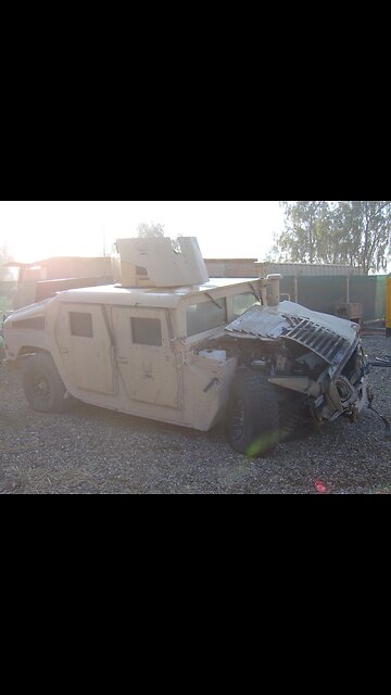 Surviving a VBIED || intense war footage