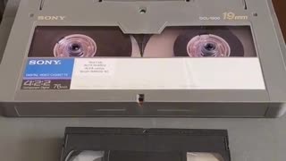 Sony D1 - formatos obsoletos