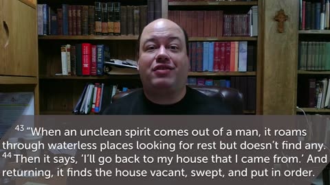 Morning Focus - Matthew 12:43–45
