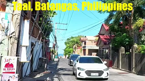 Calle Jose P. Rizal in Taal, Batangas, Philippines