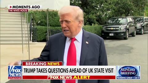 Trump schools reporter on his auto tariffs