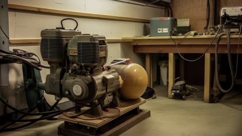 Air Compressor Sound Effect | 60 Seconds of Industrial Machine Noise