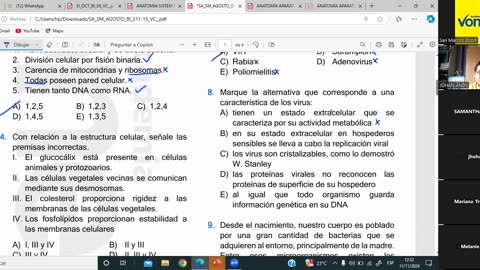 VONEX SEMIANUAL 2025 | Semana 14 | Biología