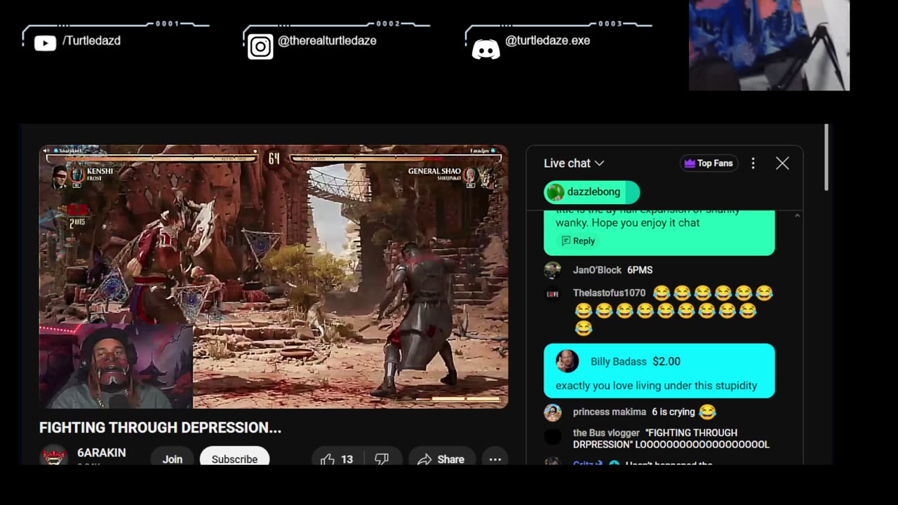 6arakin restream