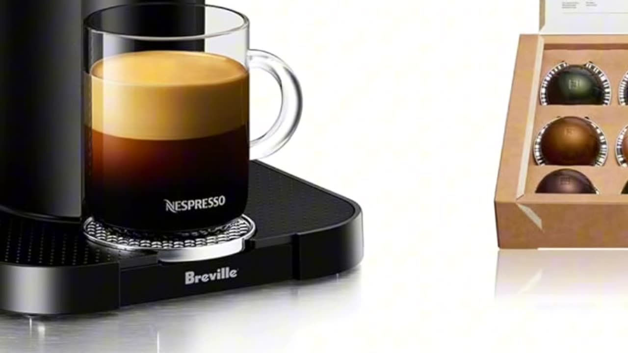 Nespresso Vertuo Coffee and Espresso Maker by Breville, Chrome