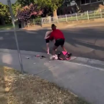 The fact that it sounds like an adult behind the camera makes it worse. Lowlife…