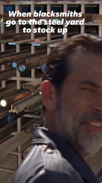 The steel yard is, in fact, my happy place