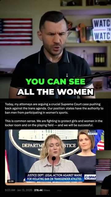 Supreme Court FACES OFF Over Women’s Sports