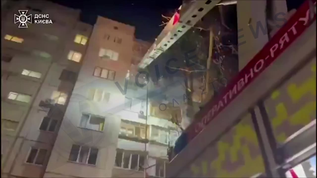 Ρωσικη επίθεση με drones και πυραύλους στο Κίεβο