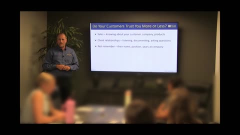 Trust and Your Customers