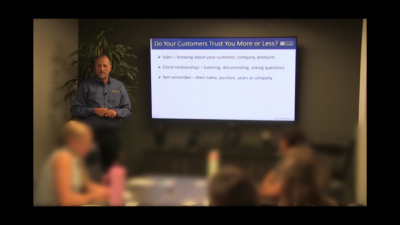 Trust and Your Customers
