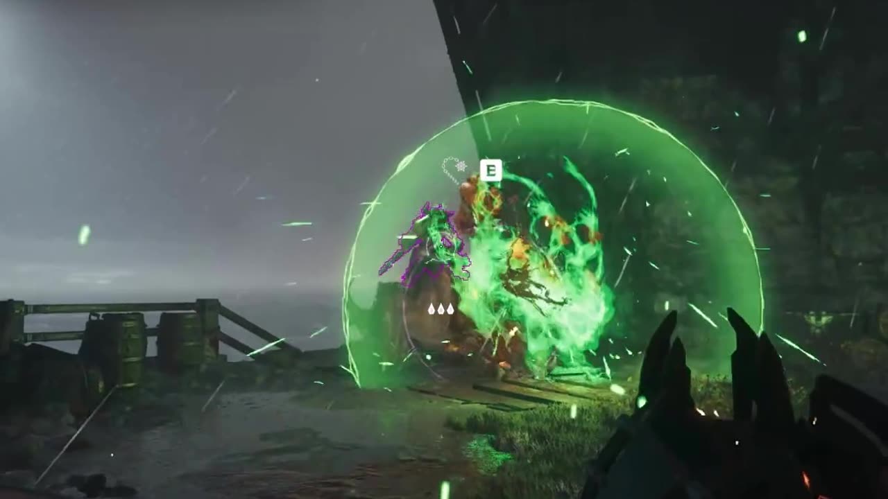 Giving the Shredder gun a spin.