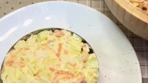 An extraordinary Firebird Salad for the holiday