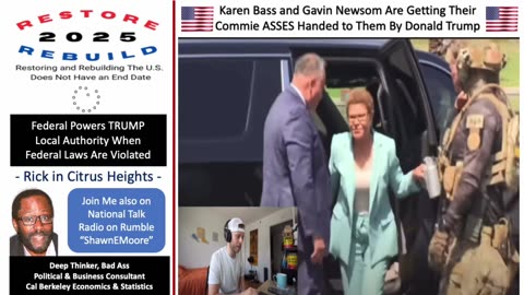 YouTuber Cash Jordan Highlights Trump's Total Federal Takeover in Los Angeles