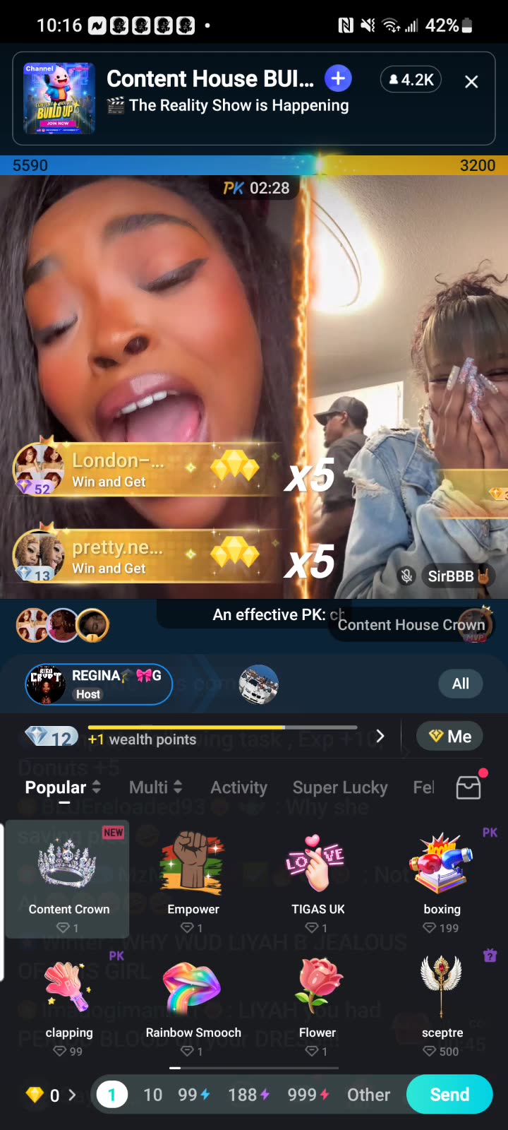 LIYAH THE DOLL VS. SIRBBB & SHANTEL FLAWLESS