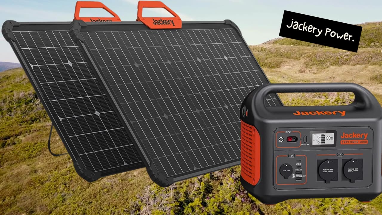 Jackery Solargenerator 1000 – Kraftvolle mobile Stromversorgung mit Solar Saga Panels