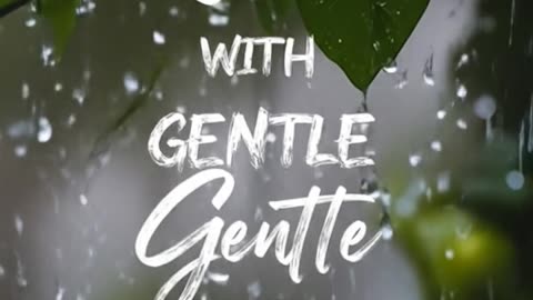 Soothing Rain Sounds for Deep Relaxation🌧️