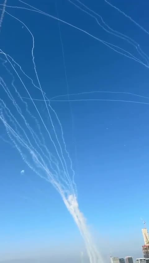 (INSANE) Iranian Ballistic Missiles Slam into Downtown Tel Aviv