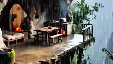 Rain Sounds for Sleeping Heavy Rain and Thunderstorm Sounds for Sleeping