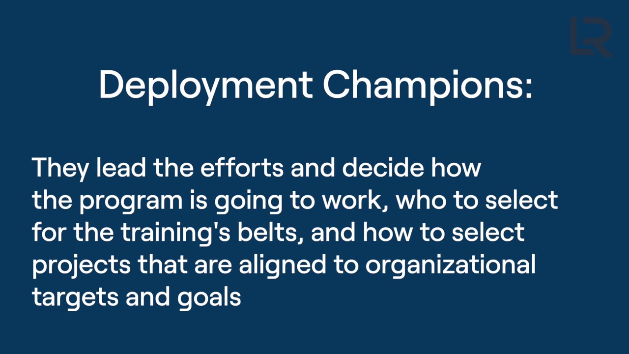 Lean Revisions White Belt Modual 3 Roles and Responsibilities