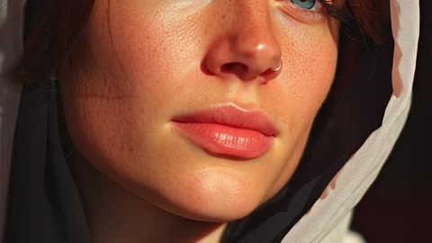 The video is made with AI, it may be artificial